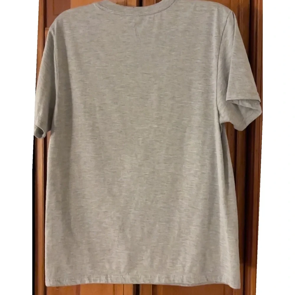 True Religion Mens Gray Crew Neck Short Sleeve T‎ Shirt Casual Top Large EUC